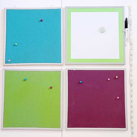 NWOT Cork board set-4pack - Picture 4 of 10
